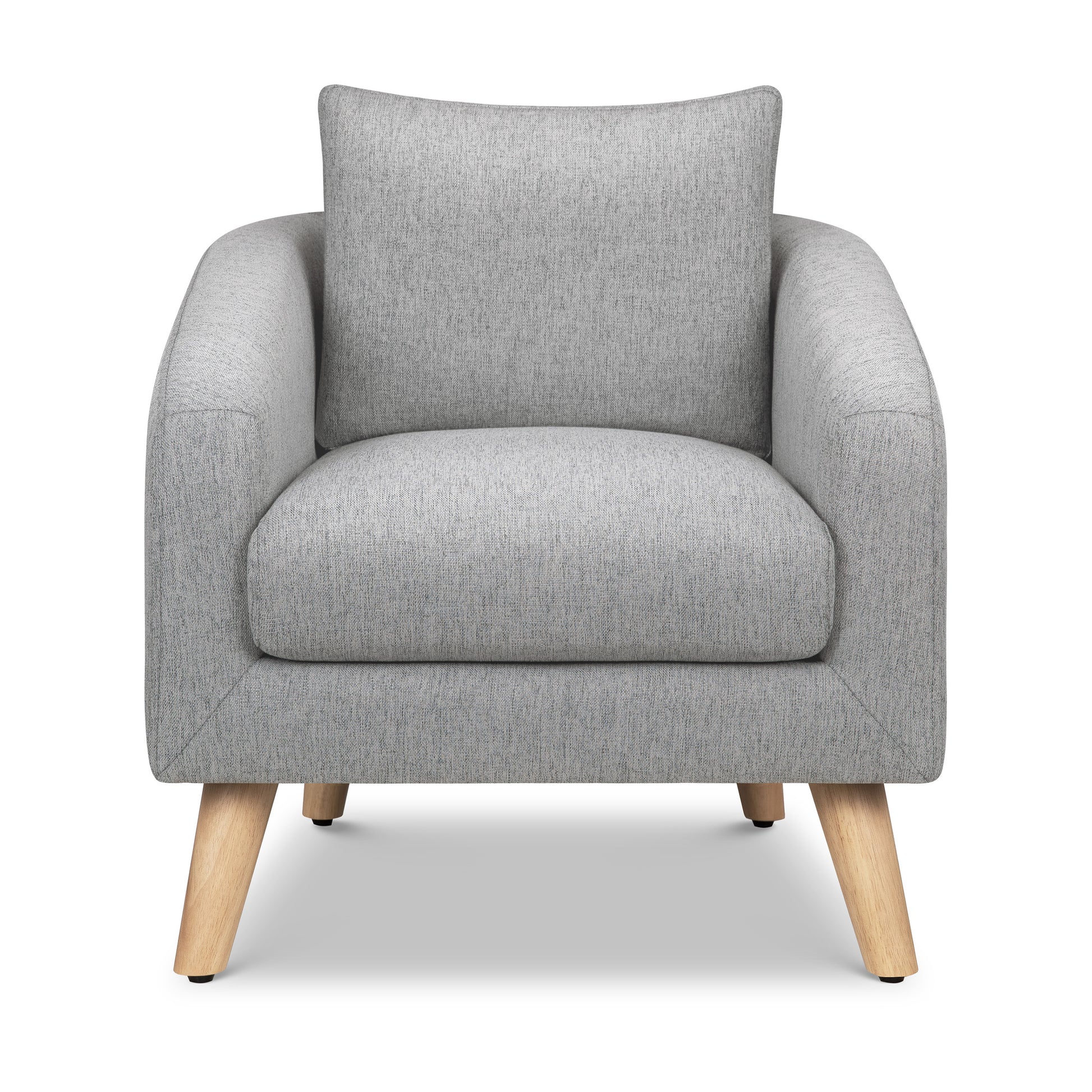 M30703FTGLF,DaVinci,Nina Kids Chair in Frost Grey with Light Wood Feet