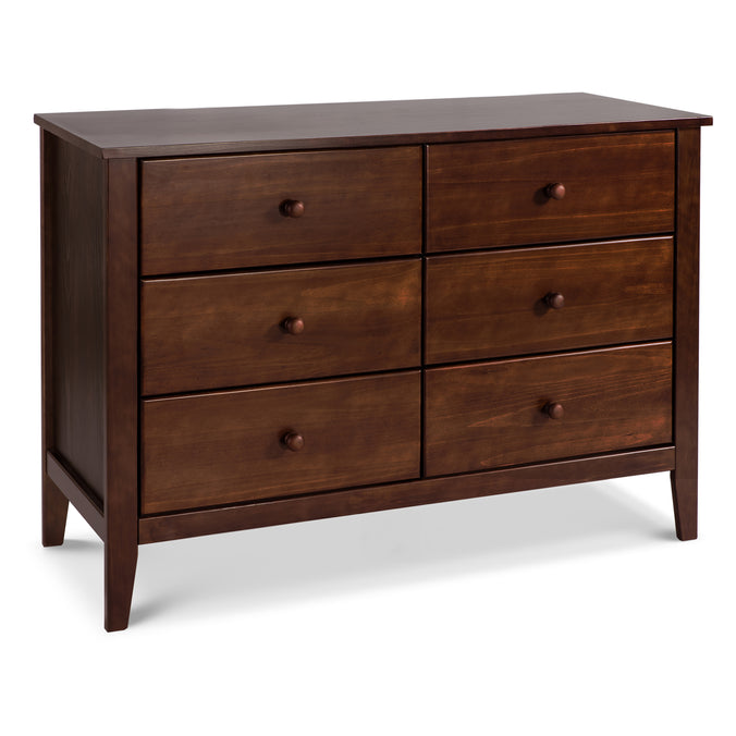 F11526Q,Carter's,Morgan 6-Drawer Double Dresser in Espresso Finish