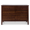 F11526Q,Carter's,Morgan 6-Drawer Double Dresser in Espresso Finish