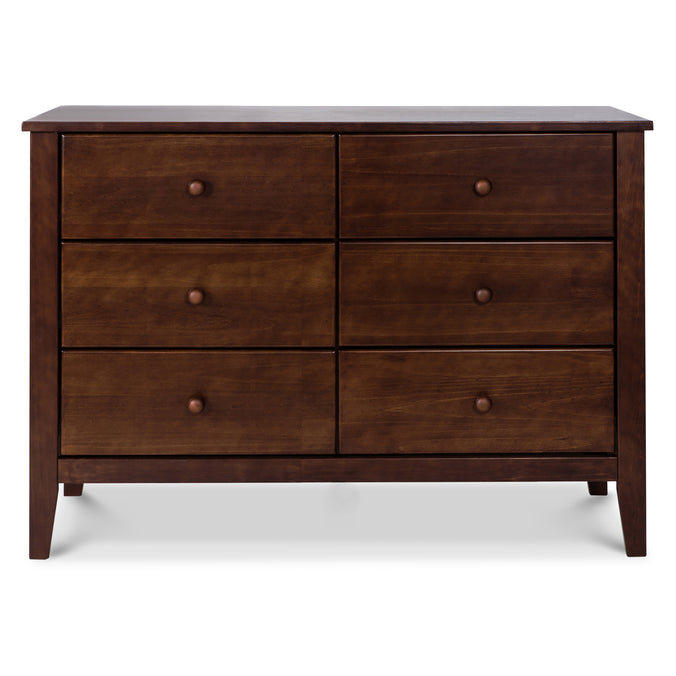 F11526Q,Carter's,Morgan 6-Drawer Double Dresser in Espresso Finish