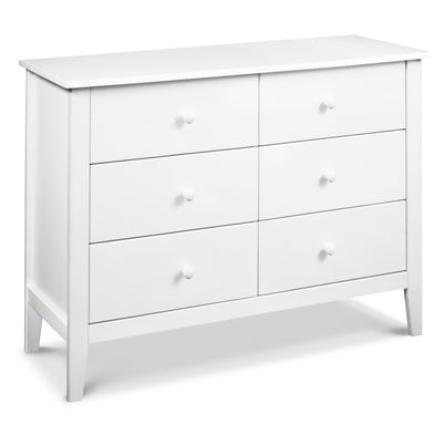 F11526W,Carter's,Morgan 6-Drawer Double Dresser in White