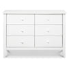 F11526W,Carter's,Morgan 6-Drawer Double Dresser in White