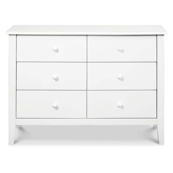F11526W,Carter's,Morgan 6-Drawer Double Dresser in White