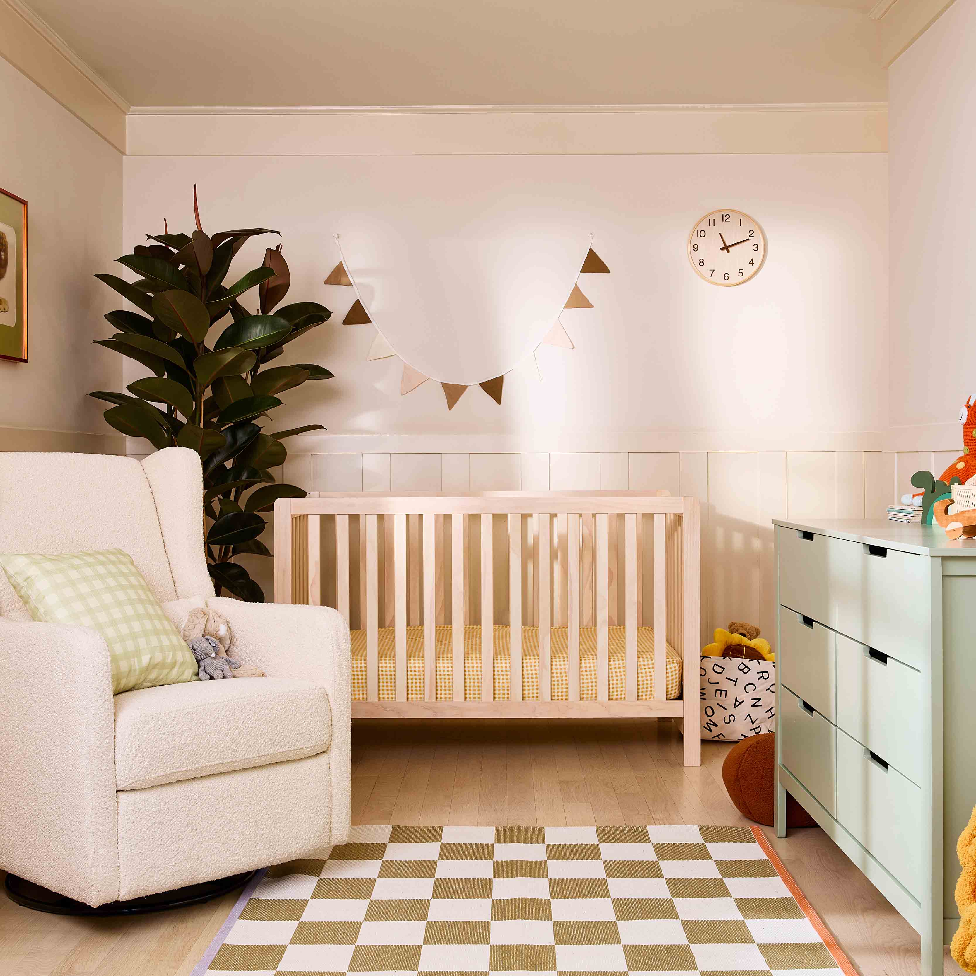 Carter's Colby 4-in-1 Low-Profile Convertible Crib – DaVinci Baby