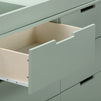 F11926LS,Carter's,Colby 6-Drawer Double Dresser in Light Sage