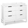F11926W,Carter's,Colby 6-Drawer Double Dresser in White
