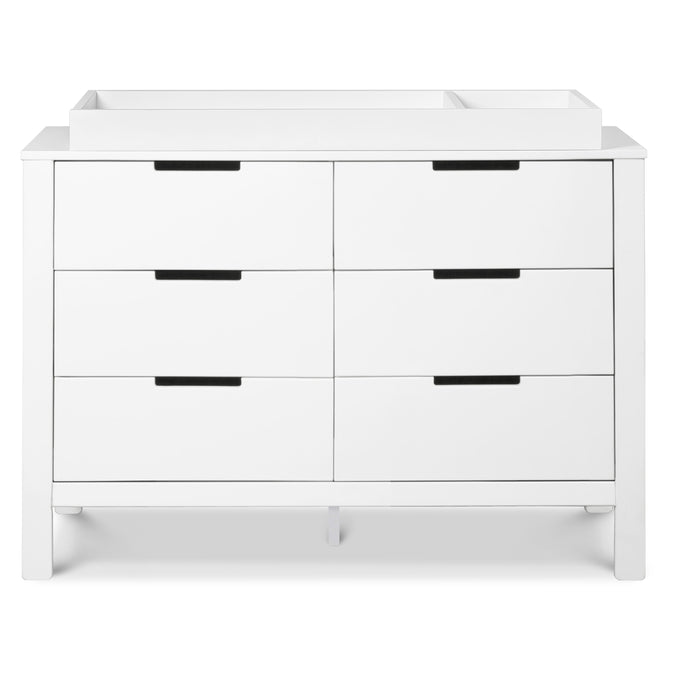 F11926W,Carter's,Colby 6-Drawer Double Dresser in White