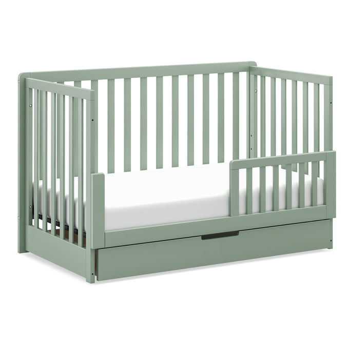F11951LS,Carter's,Colby 4-in-1 Convertible Crib w/ Trundle Drawer in Light Sage