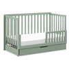 F11951LS,Carter's,Colby 4-in-1 Convertible Crib w/ Trundle Drawer in Light Sage