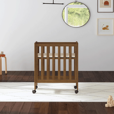 F11980L,Carter's,Colby GROW 6-in-1 Convertible Bassinet to Crib in Walnut