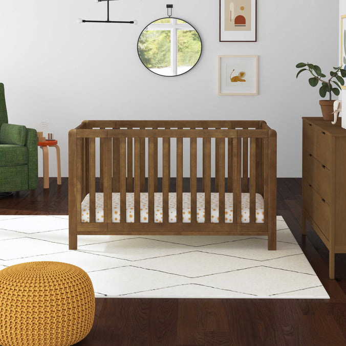 F11980L,Carter's,Colby GROW® 6-in-1 Convertible Bassinet to Crib in Walnut