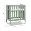 F11980LS,Carter's,Colby GROW® 6-in-1 Convertible Bassinet to Crib in Light Sage