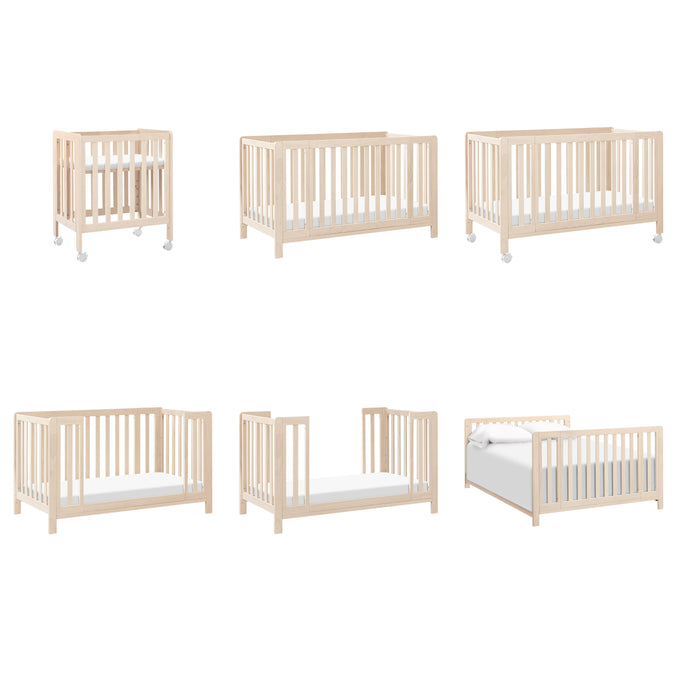 F11980NX,Carter's,Colby GROW 6-in-1 Convertible Bassinet to Crib in Washed Natural