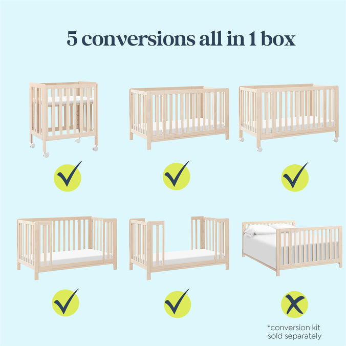 F11980NX,Carter's,Colby GROW® 6-in-1 Convertible Bassinet to Crib in Washed Natural
