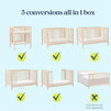 F11980NX,Carter's,Colby GROW® 6-in-1 Convertible Bassinet to Crib in Washed Natural
