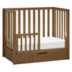 F11981L,Carter's,Colby 4-in-1 Convertible Mini Crib w/ Trundle in Walnut
