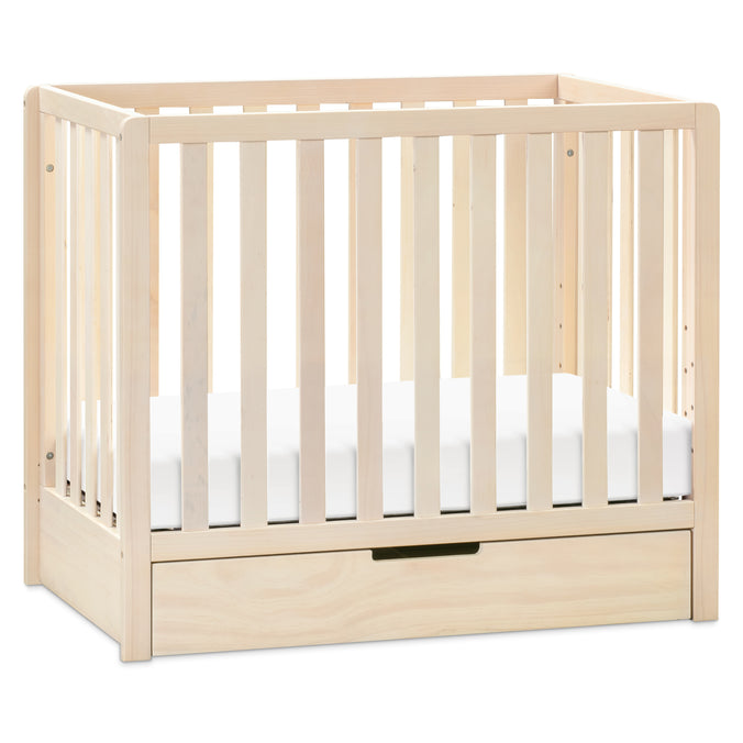 F11981NX,Carter's,Colby 4-in-1 Convertible Mini Crib w/ Trundle in Washed Natural