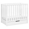 F11981W,Carter's,Colby 4-in-1 Convertible Mini Crib w/ Trundle in White