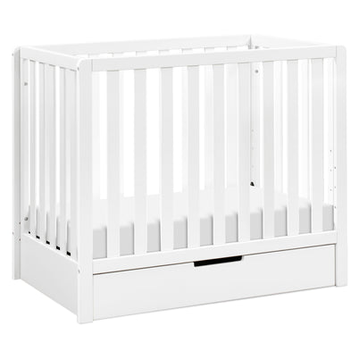 F11981W,Carter's,Colby 4-in-1 Convertible Mini Crib w/ Trundle in White