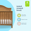 F16901CT,Carter's,Nolan 4-in-1 Convertible Crib in Chestnut