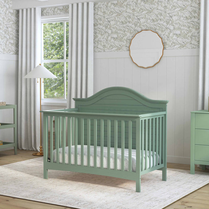 F16901LS,Carter's,Nolan 4-in-1 Convertible Crib in Light Sage