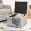 F18787PFTGRY,Carter's,Adrian Swivel Glider with Storage Ottoman in Performance Grey Linen