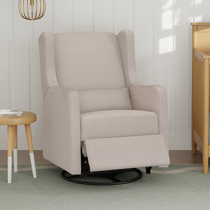 F19587BH,Carter's,Arlo Recliner and Swivel Glider in Beach