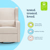 F19587BH,Carter's,Arlo Recliner and Swivel Glider in Beach