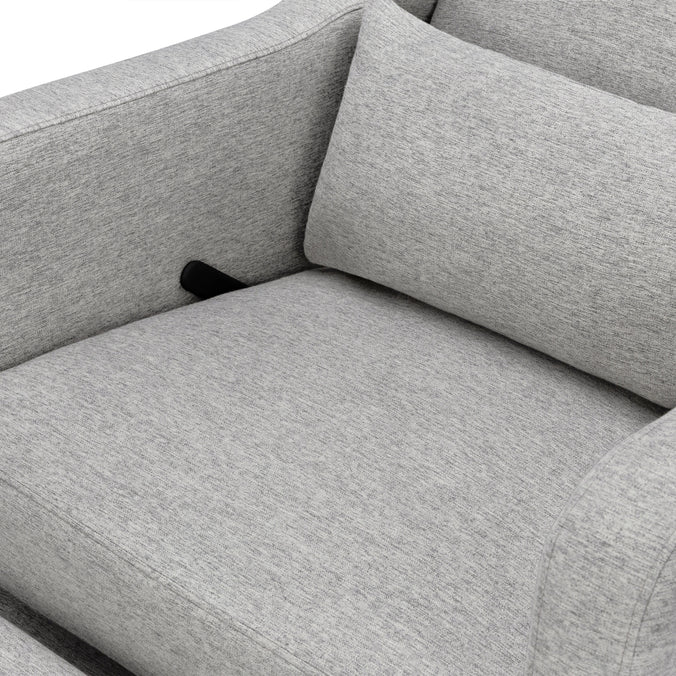 F19587FTG,Carter's,Arlo Recliner and Swivel Glider in Frost Grey