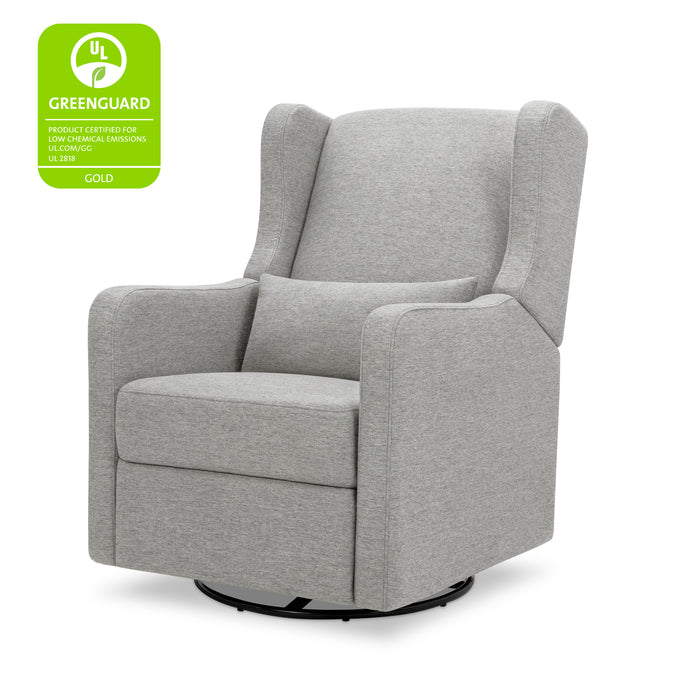 F19587FTG,Carter's,Arlo Recliner and Swivel Glider in Frost Grey