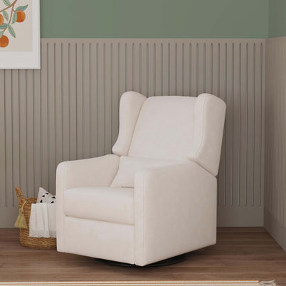 F19587PCM,Carter's,Arlo Recliner and Swivel Glider in Performance Cream Linen