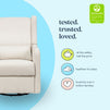 F19587PCM,Carter's,Arlo Recliner and Swivel Glider in Performance Cream Linen