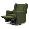 F19587PFGL,Carter's,Arlo Recliner and Swivel Glider in Performance Forest Green Linen