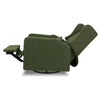 F19587PFGL,Carter's,Arlo Recliner and Swivel Glider in Performance Forest Green Linen