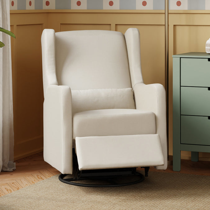 F19587VN,Carter's,Arlo Recliner and Swivel Glider in Vanilla