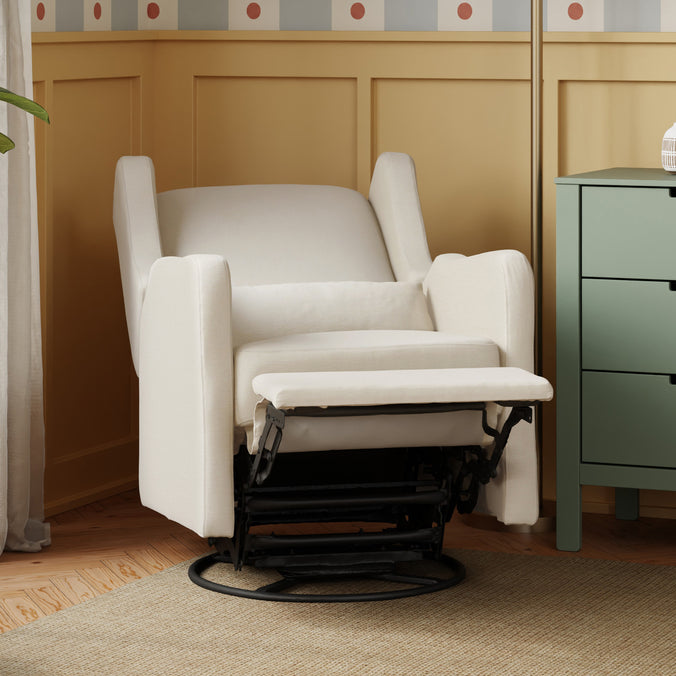 F19587VN,Carter's,Arlo Recliner and Swivel Glider in Vanilla