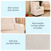 F19587WB,Carter's,Arlo Recliner and Swivel Glider in Ivory Boucle