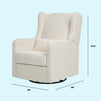 F19587WB,Carter's,Arlo Recliner and Swivel Glider in Ivory Boucle