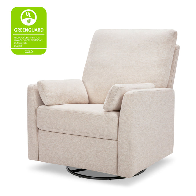 F24687BH,Carter's,Ethan Swivel Recliner in Beach