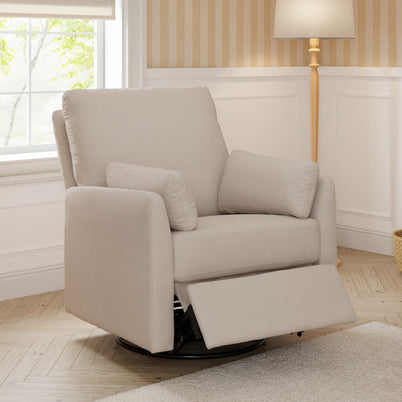 F24687BH,Carter's,Ethan Swivel Recliner in Beach