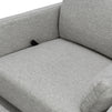 F24687FTG,Carter's,Ethan Swivel Recliner in Frost Grey