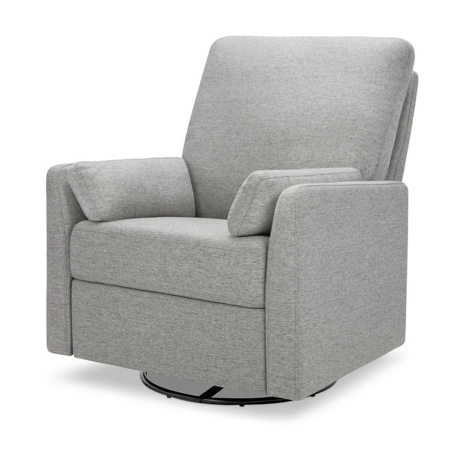 F24687FTG,Carter's,Ethan Swivel Recliner in Frost Grey
