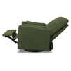 F24687PFGL,Carter's,Ethan Swivel Recliner in Performance Forest Green Linen