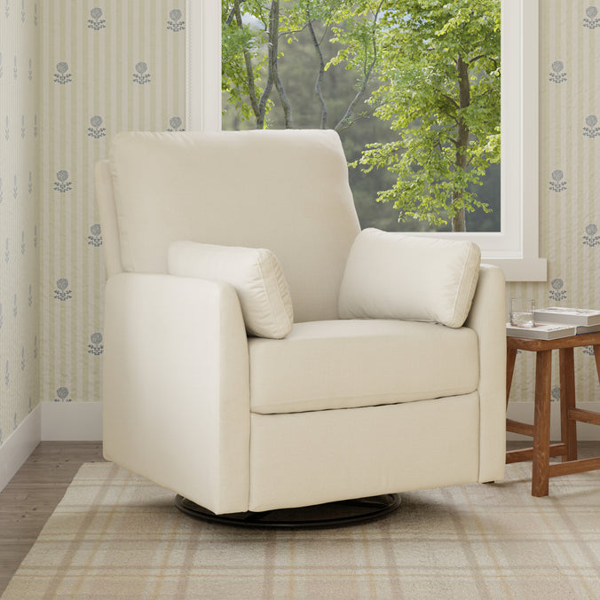 F24687VN,Carter's,Ethan Swivel Recliner in Vanilla