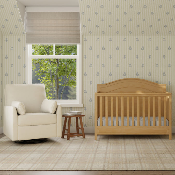 F24687VN,Carter's,Ethan Swivel Recliner in Vanilla