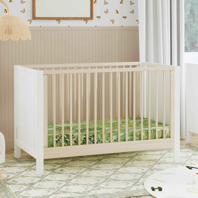 F30301WNX,Carter's,Marisol 4-in-1 Convertible Crib in White/Washed Natural