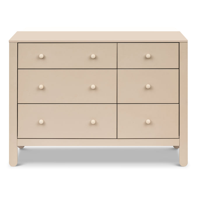 F30326TPENX,Carter's,Marisol 6-Drawer Dresser in Taupe/Washed Natural