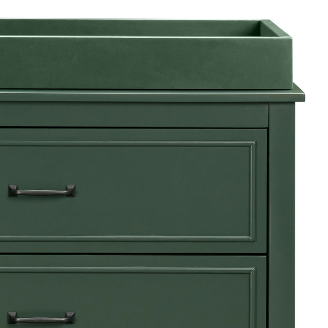 M0219FRGR,The MDB Family,Universal Removable Changing Tray in Forest Green