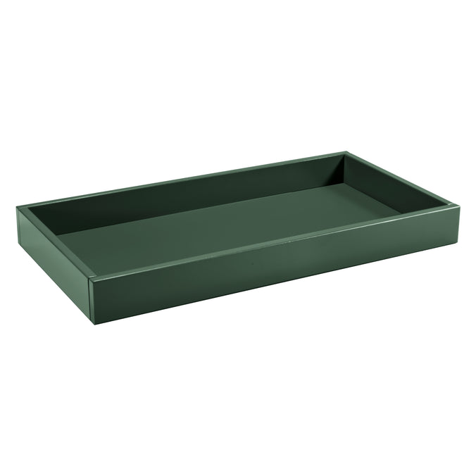M0219FRGR,The MDB Family,Universal Removable Changing Tray in Forest Green
