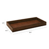 M0219Q,The MDB Family,Universal Removable Changing Tray in Espresso Finish